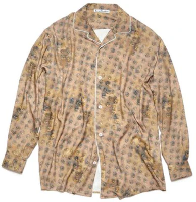 Acne Studios Vintage Print Long Sleeve Shirt Yellow Men’s. BB0495-DCH Order Acne Studios Vintage Print Long Sleeve Shirt Yellow Men’s. BB0495-DCH