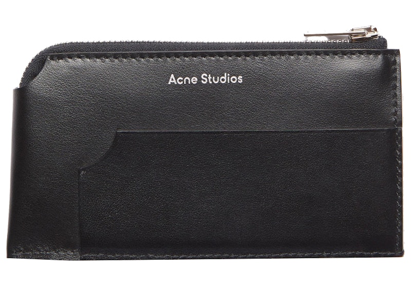 Acne Studios Zip Wallet Black