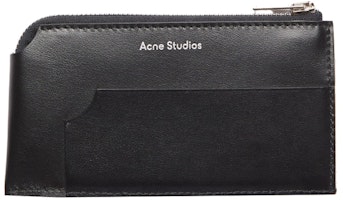 Acne Studios Zip Wallet Black Acne Studios Zip Wallet Black