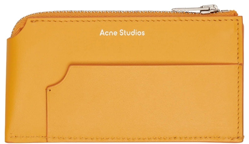 acne-studios-zip-wallet-pumpkin-orange