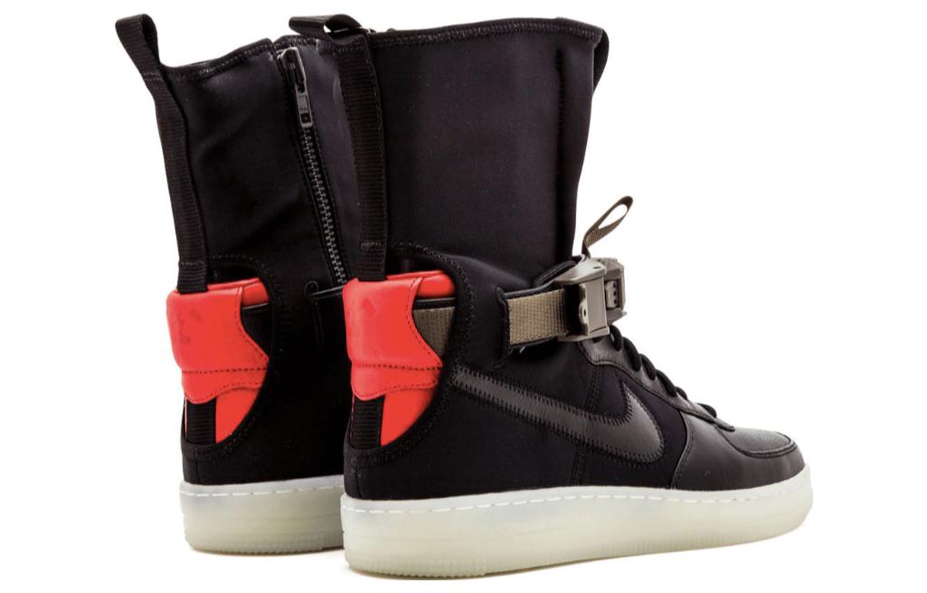 Shop Acronym x Nike Air Force 1 Downtown Hi SP 'Hitam Crimson' 649941-006