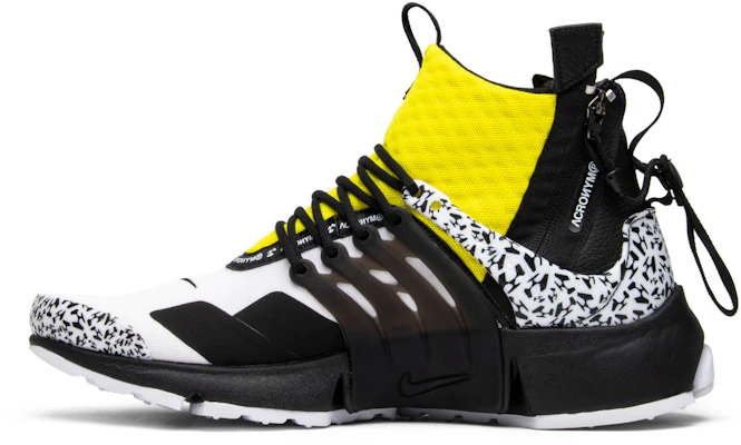 Acronym x Nike Air Presto Mid 'Dynamic Yellow' AH7832-100 Lookbook Acronym x Nike Air Presto Mid 'Dynamic Yellow' AH7832-100