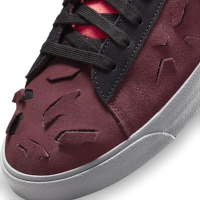 Acronym x Nike Blazer Low 'Night Maroon' DN2067-600 Details for Acronym x Nike Blazer Low 'Night Maroon' DN2067-600