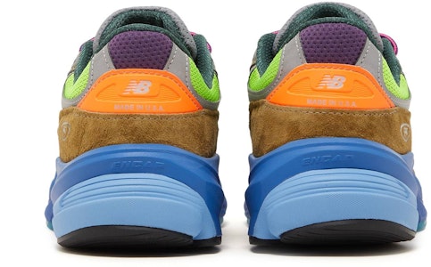 Action Bronson x New Balance 990v6 'BAKLAVA' M990AB6 行動風暴 x 新百倫 990v6 ‘烤堅果蜜餅’ M990AB6 Details for Action Bronson x New Balance 990v6 'BAKLAVA' M990AB6 行動風暴 x 新百倫 990v6 ‘烤堅果蜜餅’ M990AB6