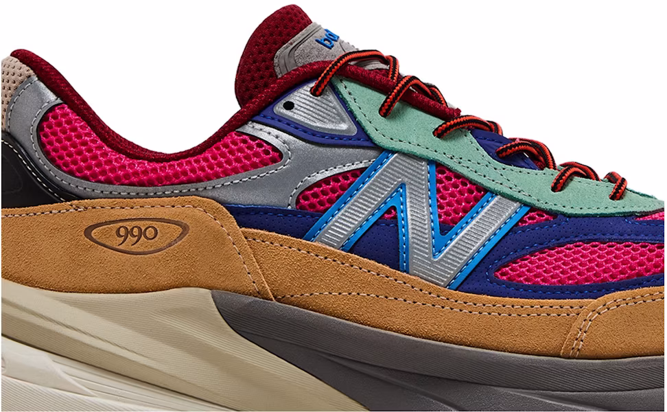 Action Bronson x New Balance 990v6 Made in USA 'Multi-Color' U990AT6 Lookbook Action Bronson x New Balance 990v6 Made in USA 'Multi-Color' U990AT6