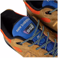 Shop Action Bronson x New Balance 992 美國製 '棕橙藍' U992AB1