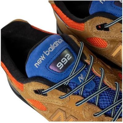 Action Bronson x New Balance 992 Made in USA 'Tan Orange Blue' U992AB1 Shop Action Bronson x New Balance 992 Made in USA 'Tan Orange Blue' U992AB1