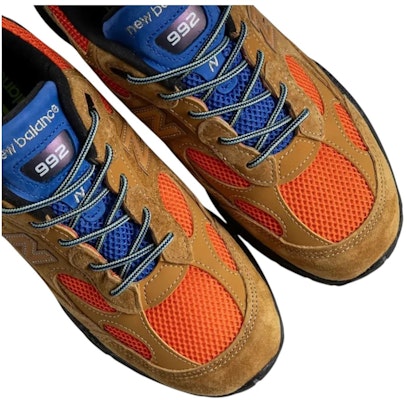 Action Bronson x New Balance 992 Made in USA 'Tan Orange Blue' U992AB1 Purchase Action Bronson x New Balance 992 Made in USA 'Tan Orange Blue' U992AB1