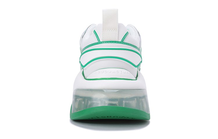 Shop 아큐펑쳐 스트릿 펑크 슈즈 (흰/녹) 113S920040-204