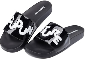 Acupuncture 'Black Trendy Sports Slides' 112S970150 Acupuncture 'Black Trendy Sports Slides' 112S970150