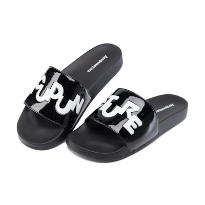 Acupuncture 'Black Trendy Sports Slides'