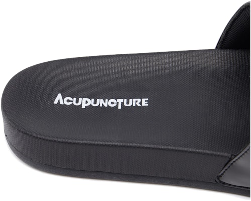 Acupuncture 'Black Trendy Sports Slides' 112S970150 Details for Acupuncture 'Black Trendy Sports Slides' 112S970150