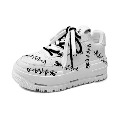 Acupuncture 'Increased Height Thick Sole Unisex Casual Sneakers'
