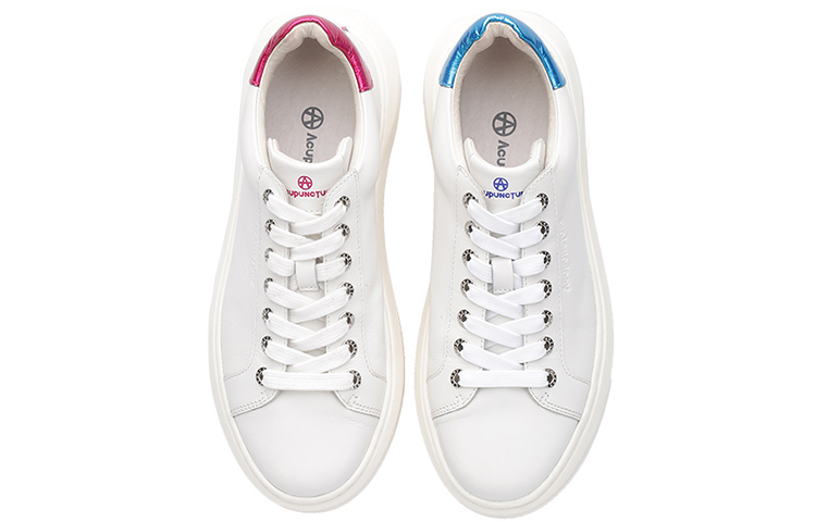 Shop Acupuncture A-Kepite Low Top ''Trend Play Wit Rood Blauw'' 193M23600703