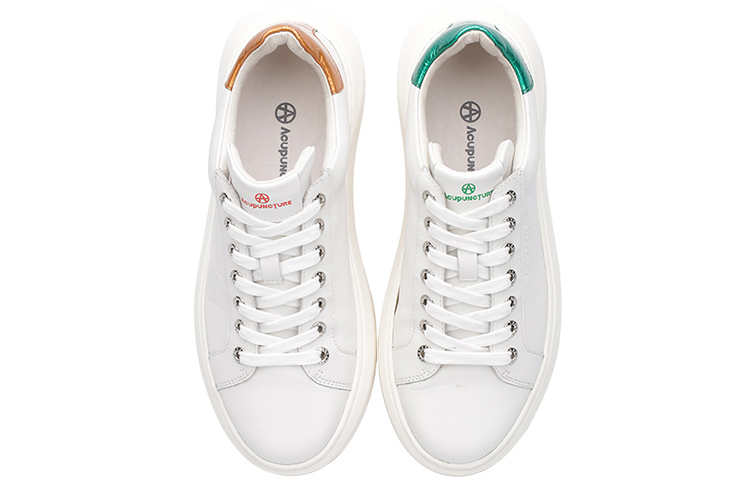 Shop Acupuncture Aikapete ''Trendy Play Bianco Verde Giallo'' 193M23600405