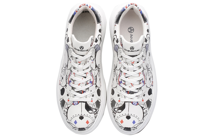 Shop Acupuncture Akepet ''Skateboard Street Art Bianco'' 193M21700211