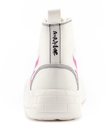 Acupuncture High-Top Canvas Sneaker 'Flame Pattern - White' AAS9403404 Shop Acupuncture High-Top Canvas Sneaker 'Flame Pattern - White' AAS9403404