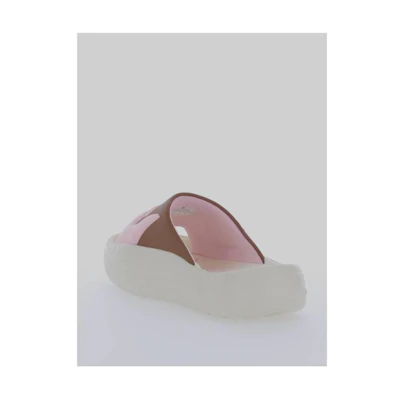 Acupuncture JW Anderson adidas adilette Slide 'Brown Pink'