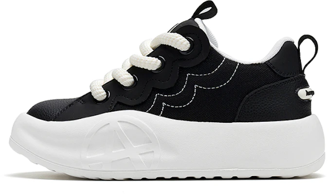 Acupuncture Retro Black Casual Low-Top Shoes with Bear Sole and Thick Bottom DdAC013 Buy Acupuncture Retro Black Casual Low-Top Shoes with Bear Sole and Thick Bottom DdAC013