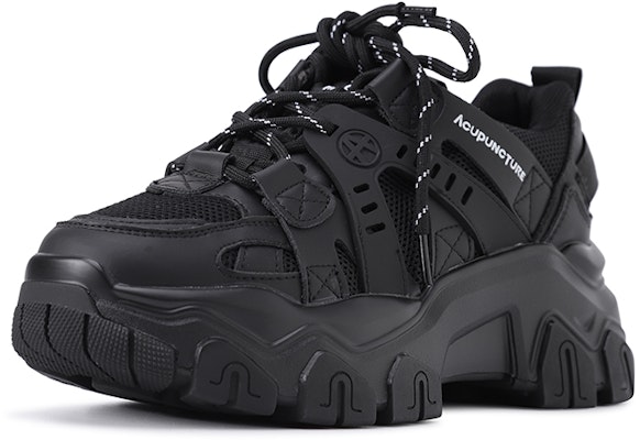 Acupuncture Thick Sole Dad Shoes Couples 'Black' 111S920561 Order Acupuncture Thick Sole Dad Shoes Couples 'Black' 111S920561