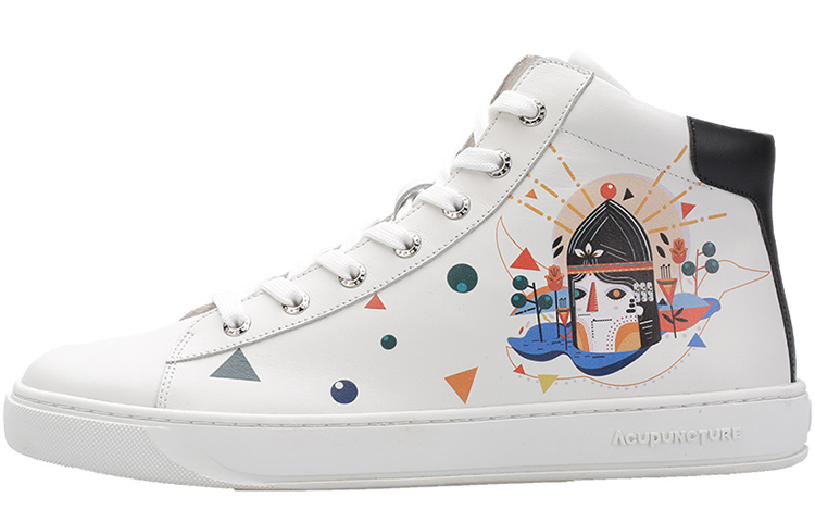 Buy Sneaker Alta Acupuncture x Sasha Retro ''Graffiti Bianco'' 193M24701211