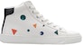 Acupuncture x Sasha Retro High-Top Sneaker 'Graffiti Putih' 193M24701211