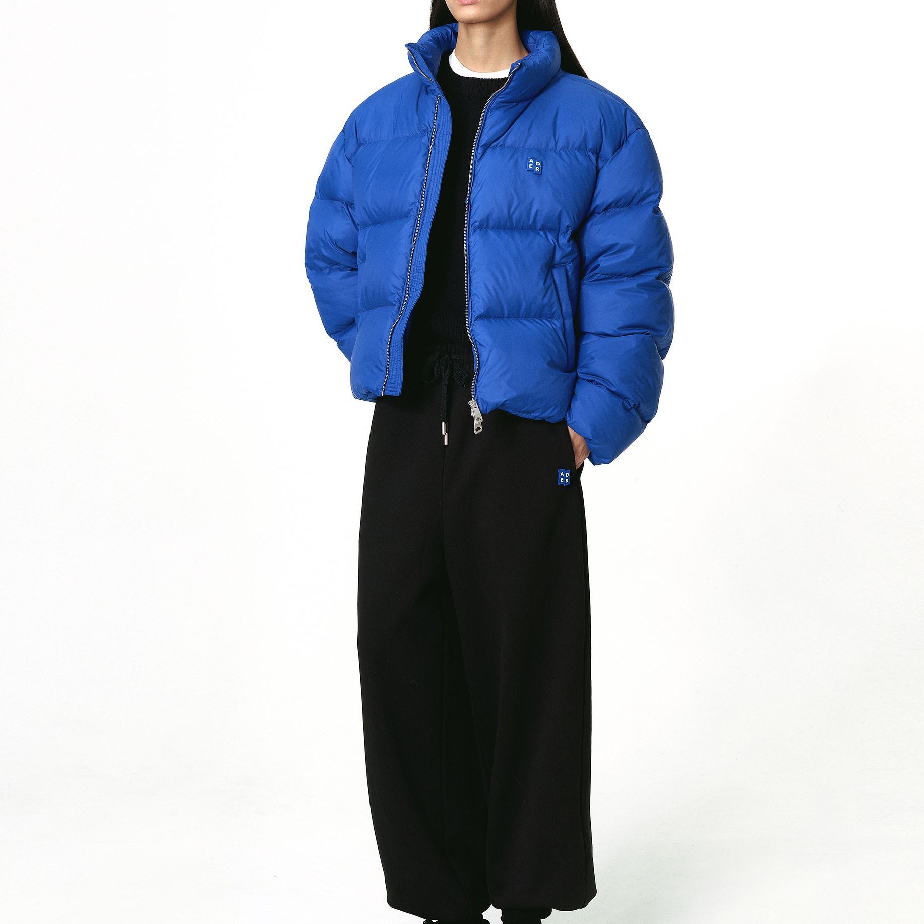 Purchase 아더에러 블루 하이넥 집업 퍼퍼 자켓 BM42FYDW0104BL