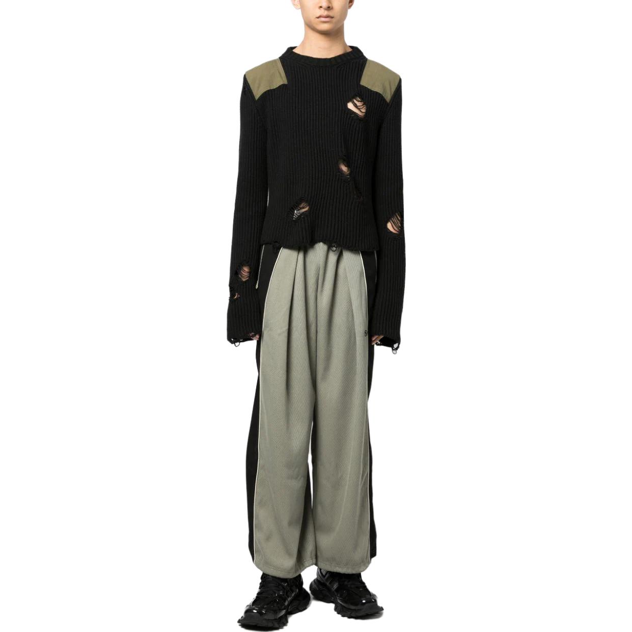 Lookbook ADER ERROR Seluar Santai Warna Blok Elastik Pinggang Gaya Kasual. BMADFWSP0102