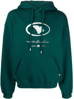 ADER ERROR 綠色標誌印花連帽衫 BMADFWHD0101GN Order ADER ERROR 綠色標誌印花連帽衫 BMADFWHD0101GN