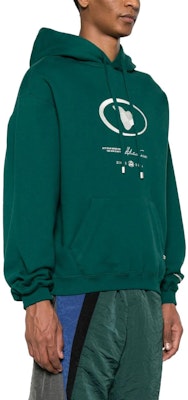 ADER ERROR 綠色標誌印花連帽衫 BMADFWHD0101GN Purchase ADER ERROR 綠色標誌印花連帽衫 BMADFWHD0101GN