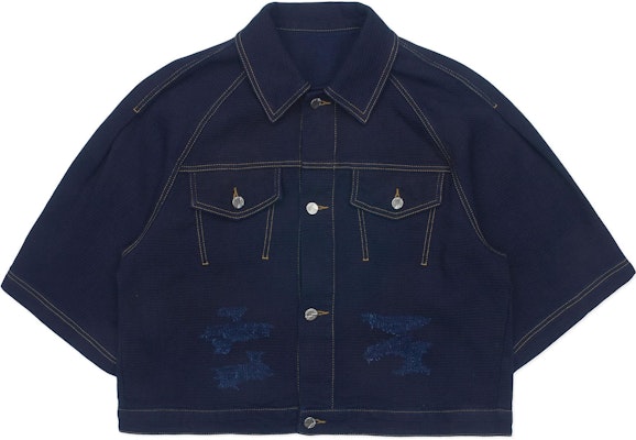 ADER ERROR 寬鬆版短袖牛仔外套 藍色 BN01SSJK1601BL Buy ADER ERROR 寬鬆版短袖牛仔外套 藍色 BN01SSJK1601BL