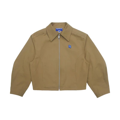ADER ERROR Oversized Zip Pocket Jacket Light Brown BM42FYJK0101BG