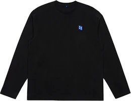 ADER ERROR Black Logo Embroidered Crewneck Sweatshirt Unisex BMSGFYLT0201BK ADER ERROR Black Logo Embroidered Crewneck Sweatshirt Unisex BMSGFYLT0201BK
