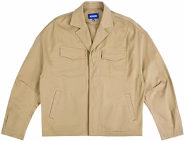 ADER ERROR Brown V-Neck Single-Breasted Blazer Jacket BKAFWJK02BG ADER ERROR Brown V-Neck Single-Breasted Blazer Jacket BKAFWJK02BG