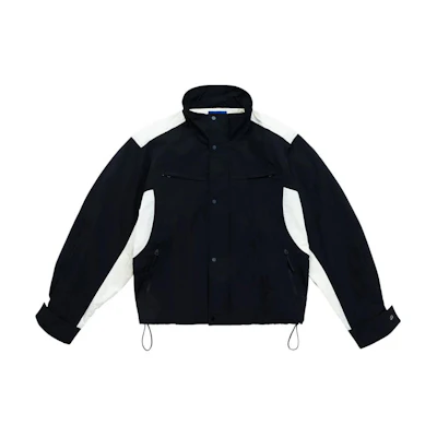 ADER ERROR Colorblock Detachable Hood Single-Breasted Jacket Black Mens BMADSSJK0202BK