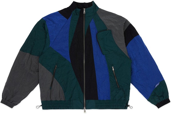ADER ERROR Colorblock Long Sleeve Zipper Jacket Unisex Multicolor BMADFWJK0405BL Buy ADER ERROR Colorblock Long Sleeve Zipper Jacket Unisex Multicolor BMADFWJK0405BL