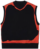 ADER ERROR Colorblock V-Neck Knit Vest Unisex BLASSKV01BK ADER ERROR Colorblock V-Neck Knit Vest Unisex BLASSKV01BK