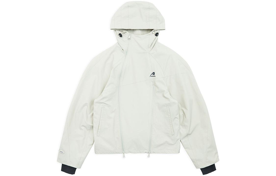 ADER ERROR Double-Zip Hoodie Beige Unisex Sports Jacket BMADSSJK0201BG