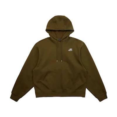 ADER ERROR Editism Logo Hoodie Khaki Mens Vintage Style BMADSSHD0101KK