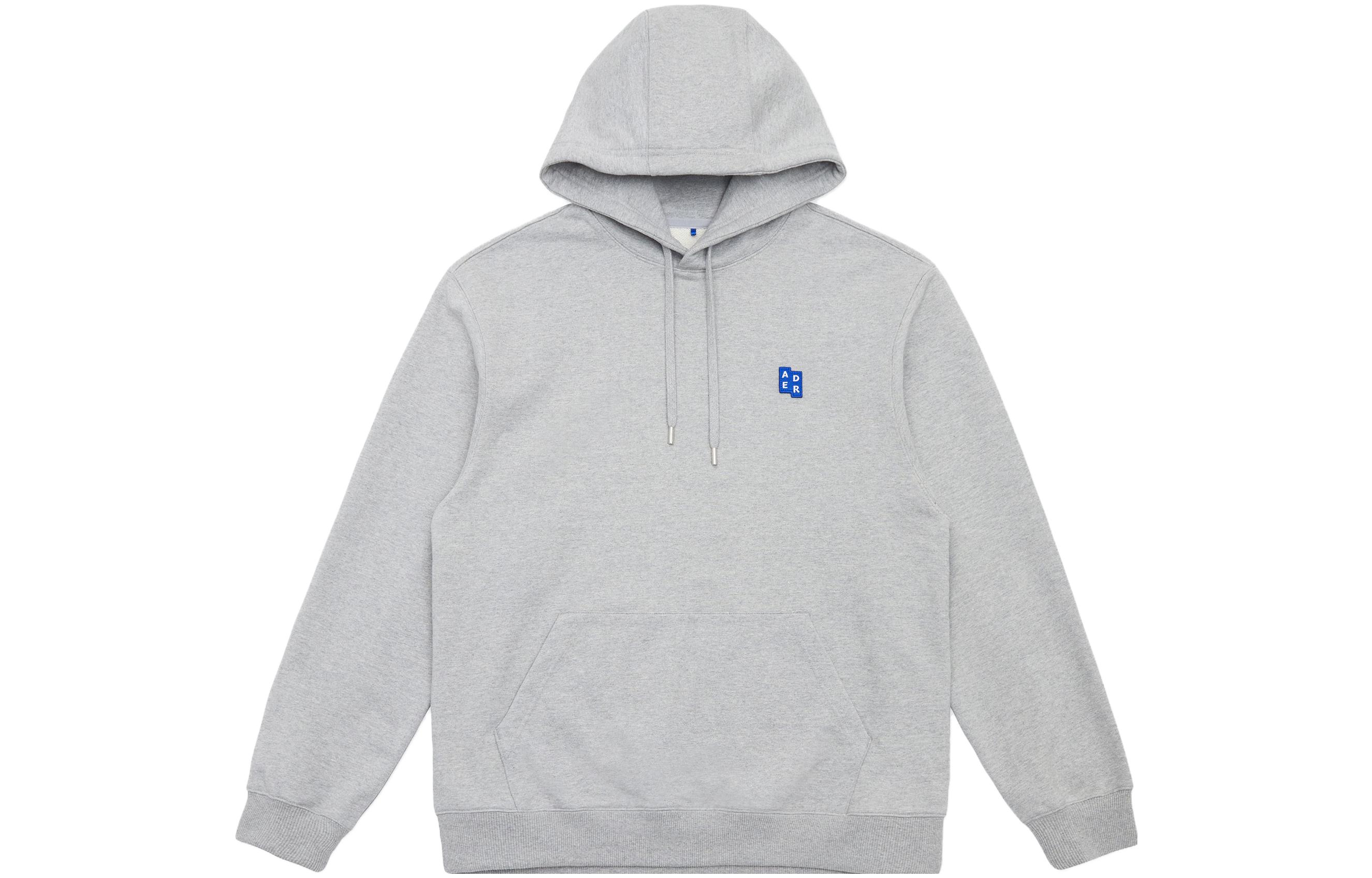 ADER ERROR Embroidered Label Pullover Sweatshirt Unisex Grey BMSGFYHD0101GR