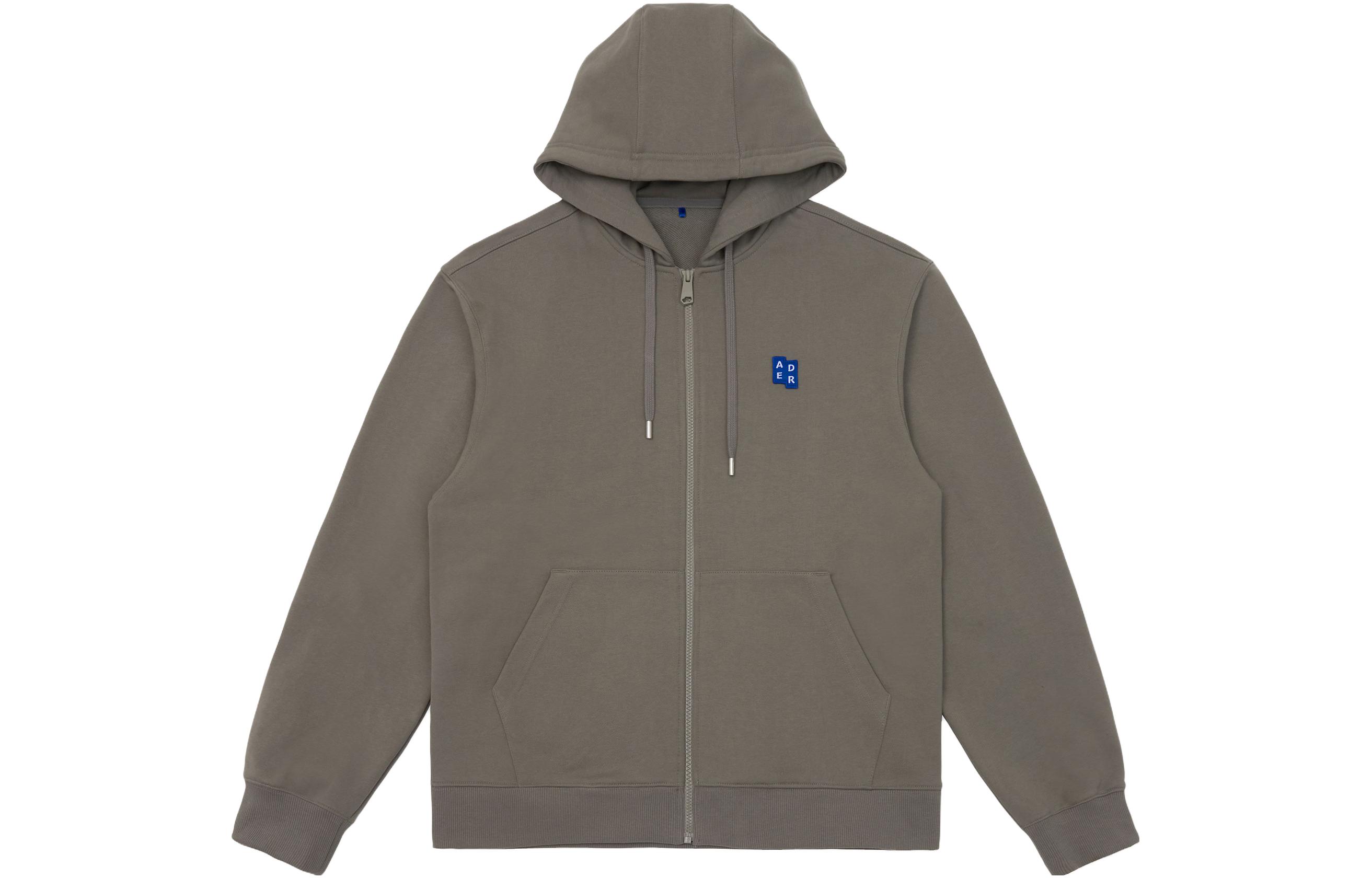 Order ADER ERROR 刺绣标签拉链卫衣 男女同款 - 炭灰色 BMSGFYHD0401CC