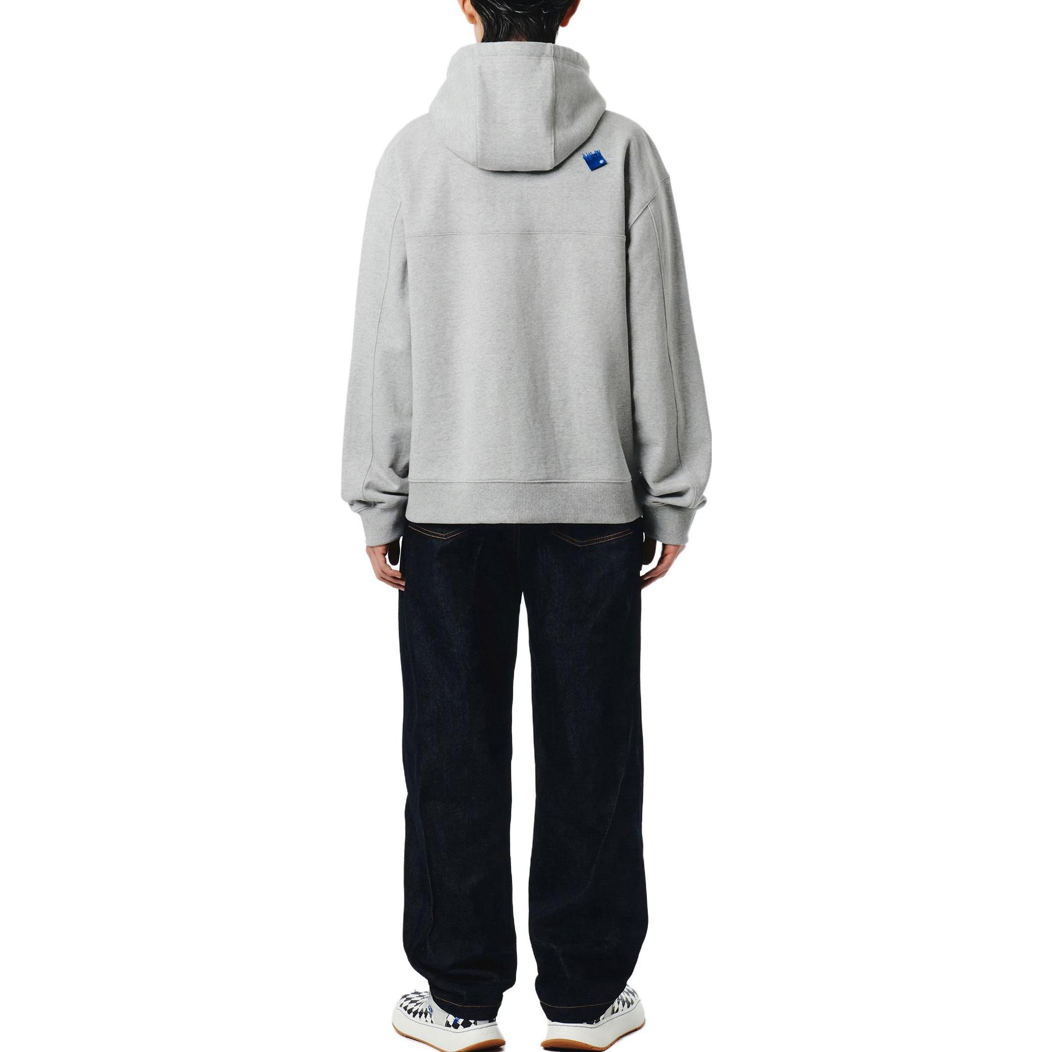 Purchase ADER ERROR 刺绣拉链连帽卫衣 男女款 灰色. BMSGFYHD0401GR