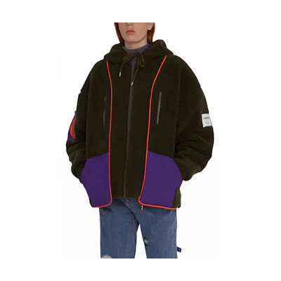 ADER ERROR Fleece Jacket Unisex Colorblock 19AFWJP05KK
