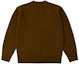 Lookbook ADER ERROR FW21 Graffiti Logo Knit Sweater Unisex Brown Pullover BKAFWLK10KK