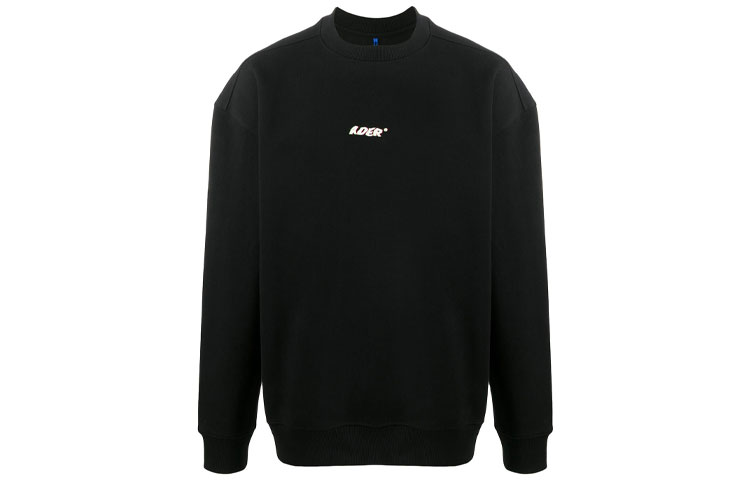 Order ADER ERROR FW21 男款黑色Logo長袖套頭衫 20ASSTO35BK