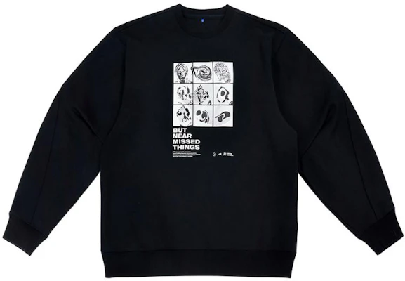 ADER ERROR FW22 宽松版型黑色圆领卫衣 BLAFWSW09BK Buy ADER ERROR FW22 宽松版型黑色圆领卫衣 BLAFWSW09BK