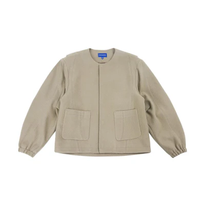 ADER ERROR FW22 Solid Color Oversized Pocket Jacket Unisex Green BLAFWJK02BG