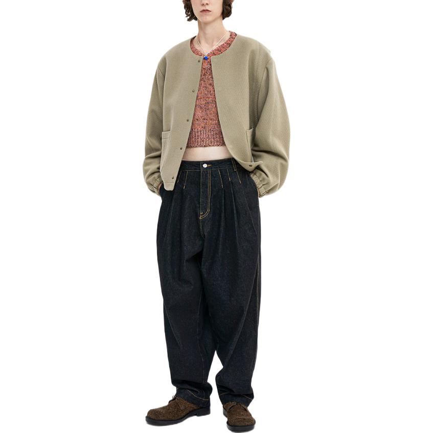 Purchase ADER ERROR FW22 纯色宽松口袋夹克 男女同款 绿色 BLAFWJK02BG