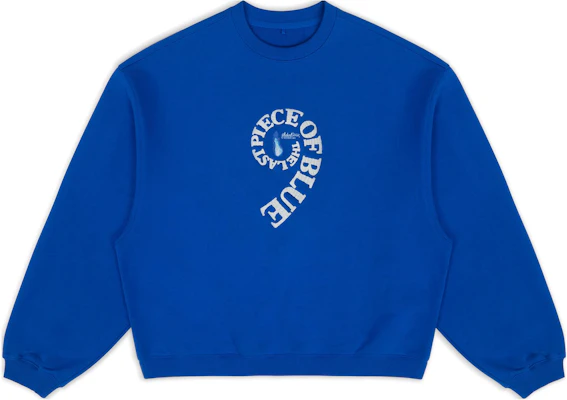ADER ERROR FW23 9周年字母印花蓝色圆领卫衣 男女款 BM04FWSW0101BL Buy ADER ERROR FW23 9周年字母印花蓝色圆领卫衣 男女款 BM04FWSW0101BL