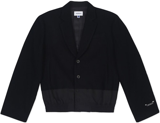 ADER ERROR FW23 Black Spliced Stand Collar Jacket Unisex BMADFWBZ0101BK Buy ADER ERROR FW23 Black Spliced Stand Collar Jacket Unisex BMADFWBZ0101BK